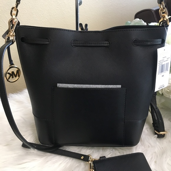 Michael Kors trista bucket messager bag wallet set - Picture 6 of 8